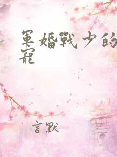 军婚战少的心尖宠