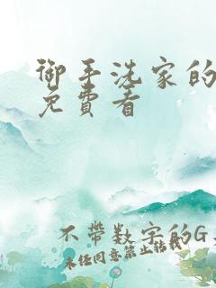 御手洗家的故事免费看