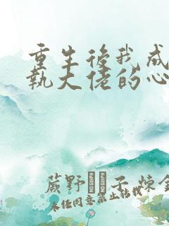 重生后我成了偏执大佬的心尖宠