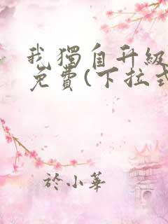 我独自升级漫画免费(下拉式)