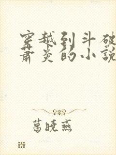 穿越到斗破变成萧炎的小说