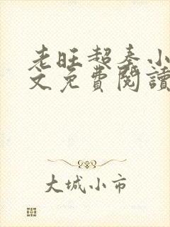 老旺超秦小雨全文免费阅读