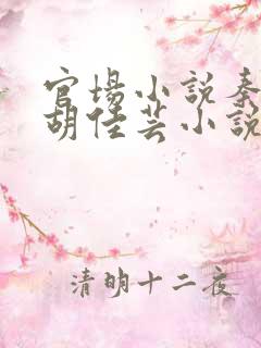 官场小说秦峰和胡佳芸小说