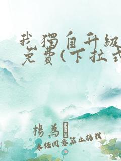 我独自升级漫画免费(下拉式)