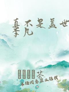 真不是盖世高人李凡