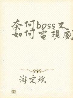 奈何boss又如何电视剧全集免费观看