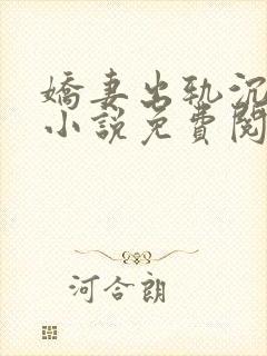 娇妻出轨沉沦记小说免费阅读全文最