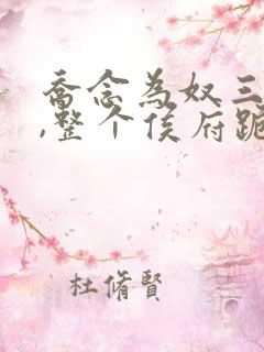 乔念为奴三年后,整个侯府跪求原谅小说全文