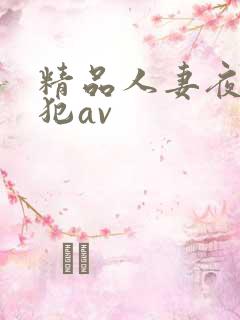 精品人妻夜多侵犯av