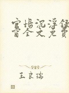 官场沉浮录无弹窗全文免费阅读