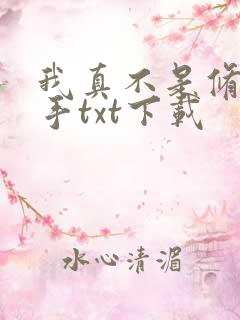 我真不是修仙高手txt下载