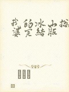 我的冰山总裁老婆完结版