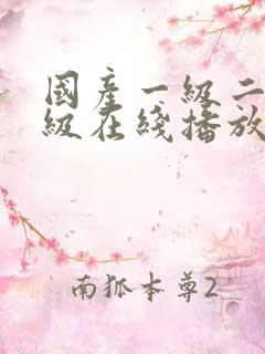 国产一级二级三级在线播放