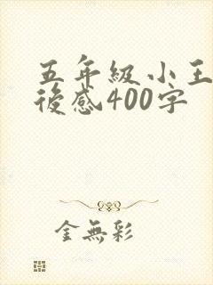 五年级小王子读后感400字
