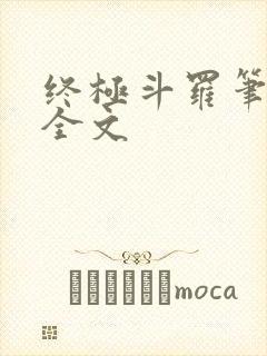 终极斗罗笔趣阁全文