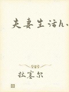 夫妻生活h小说