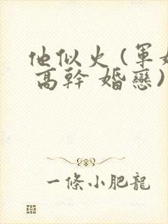 他似火 (军婚 高干 婚恋)笔趣