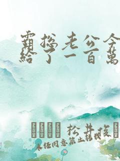 霸总老公今天又给了一百万小说免费阅读