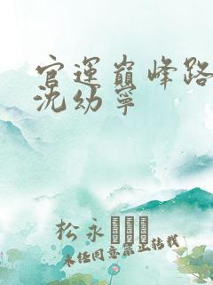 官运巅峰路陈东沈幼宁