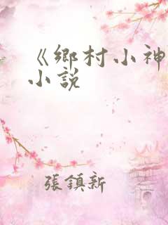 《乡村小神农》小说