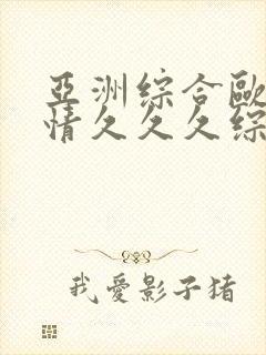 亚洲综合欧美激情久久久综合