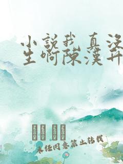 小说我真没想重生啊陈汉升阅读