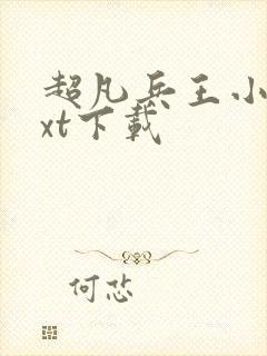 超凡兵王小说txt下载