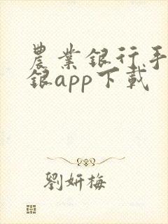 农业银行手机掌银app下载