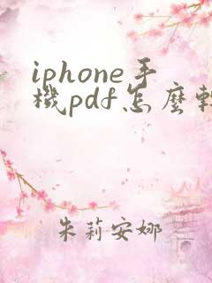 iphone手机pdf怎么转换成word