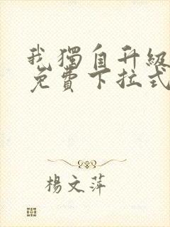 我独自升级漫画免费下拉式漫画网