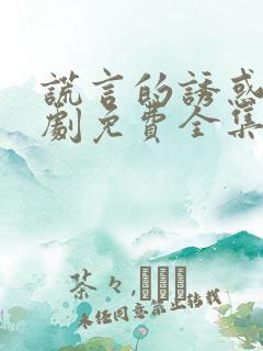 谎言的诱惑电视剧免费全集