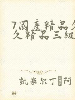 7国产精品久久久精品三级