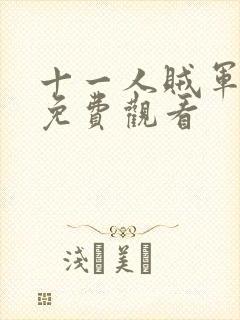 十一人贼军高清免费观看