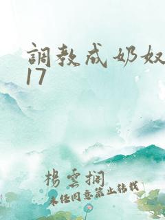 调教成奶奴1～17