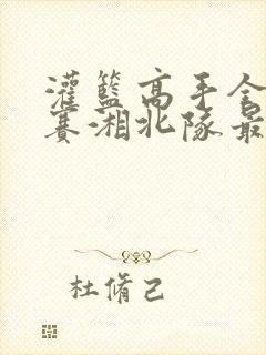 灌篮高手全国大赛湘北队最后输给了哪支球队