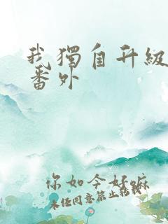 我独自升级漫画番外