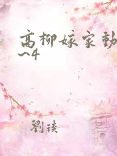 高柳嫁家动漫1~4