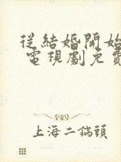 从结婚开始恋爱 电视剧免费观看在线