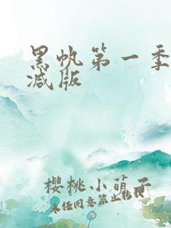 黑帆第一季未删减版