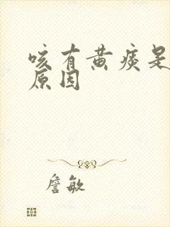 咳有黄痰是什么原因