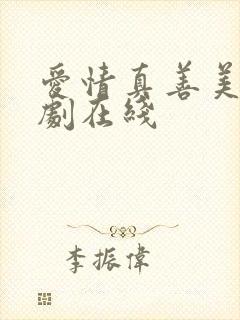 爱情真善美电视剧在线