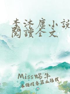 李沐尘小说免费阅读全文