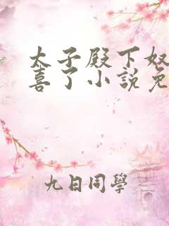 太子殿下奴才有喜了小说免费