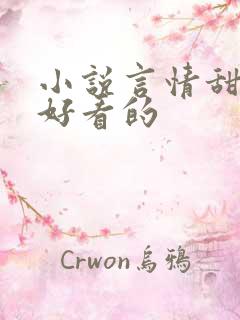 小说言情甜宠超好看的