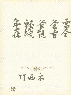 年轻爸爸电视剧在线观看全集免费
