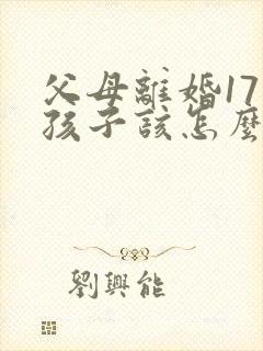 父母离婚17岁孩子该怎么判