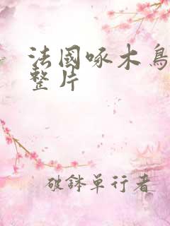 法国啄木鸟av整片