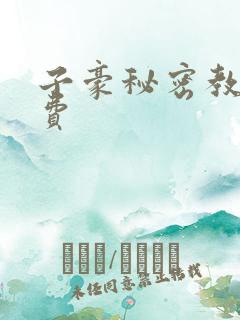 子豪秘密教学免费