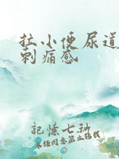 拉小便尿道口有刺痛感