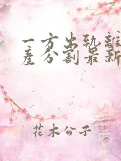 一方出轨离婚财产分割最新标准